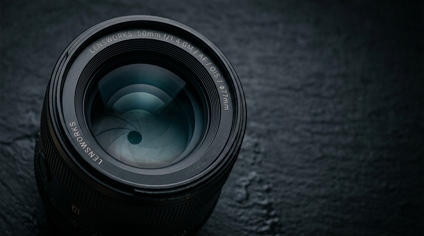 Camera lens portfolio work